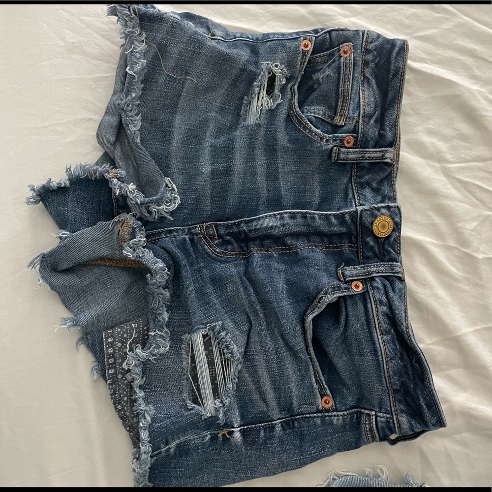 American eagle jean shorts
